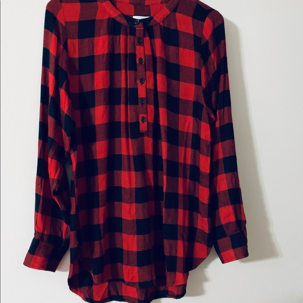 Universal Thread Pullover Flannel Various Sizes